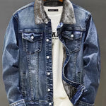 Milan™ | Cozy Winter Denim Jacket – view 4