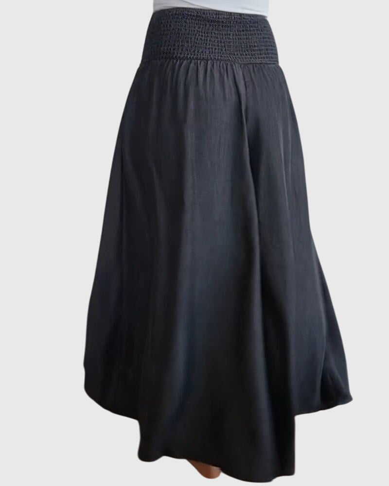 Rosalie | Relaxed Fit Trousers with Stretchy Waistband – view 6