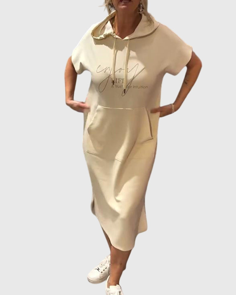 Marlowe | Casual Sweat Dress – view 16