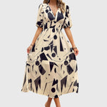 Merlin | Flattering Floral Midi Dress – view 12