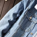 Milan™ | Cozy Winter Denim Jacket – view 11