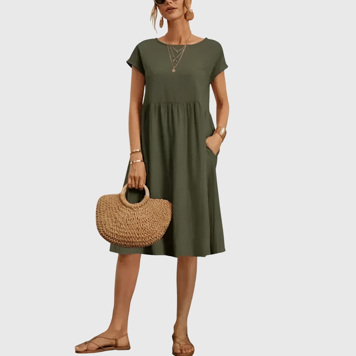 Isabelle | Elegant Spring Dress – view 10