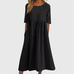 Haisley | Elegant Short Sleeve Dress – view 6