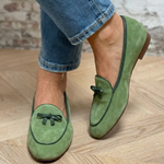 Geneviève - Chic Bow-Embellished Flat Shoes – view 2