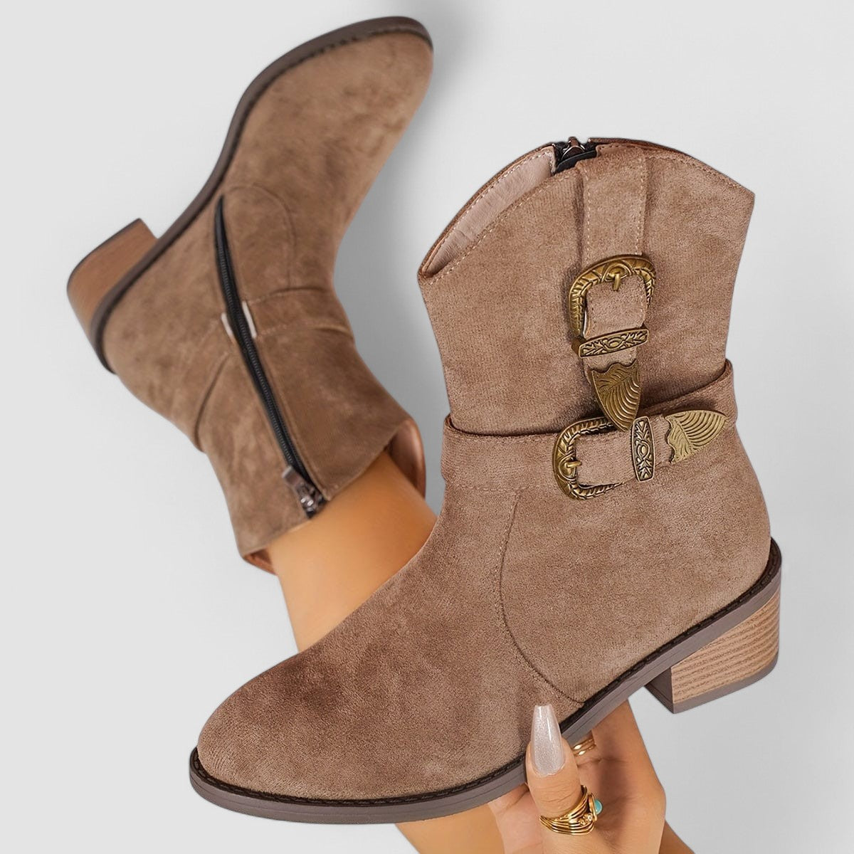 Léa | Orthopaedic Western Boots – view 2