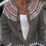 Bella vintage Icelandic cardigan for women, view 2