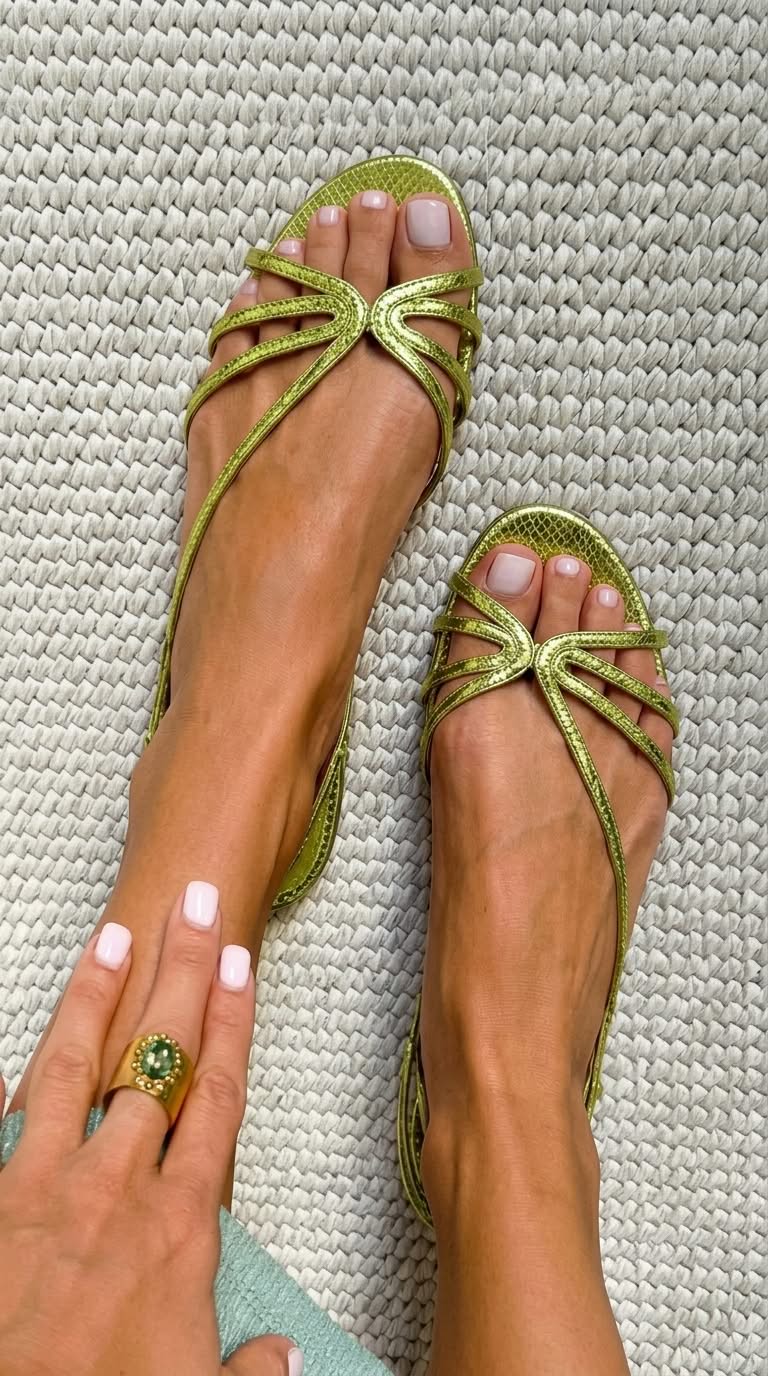 Ginevra | Golden Sandals Summer Elegance – view 6