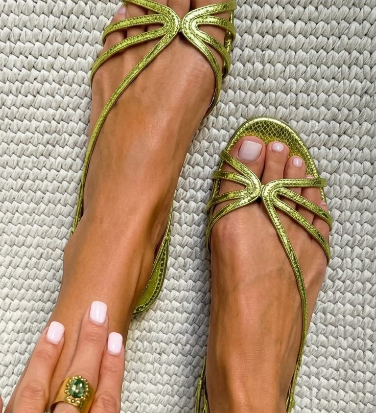 Ginevra | Golden Sandals Summer Elegance – view 6