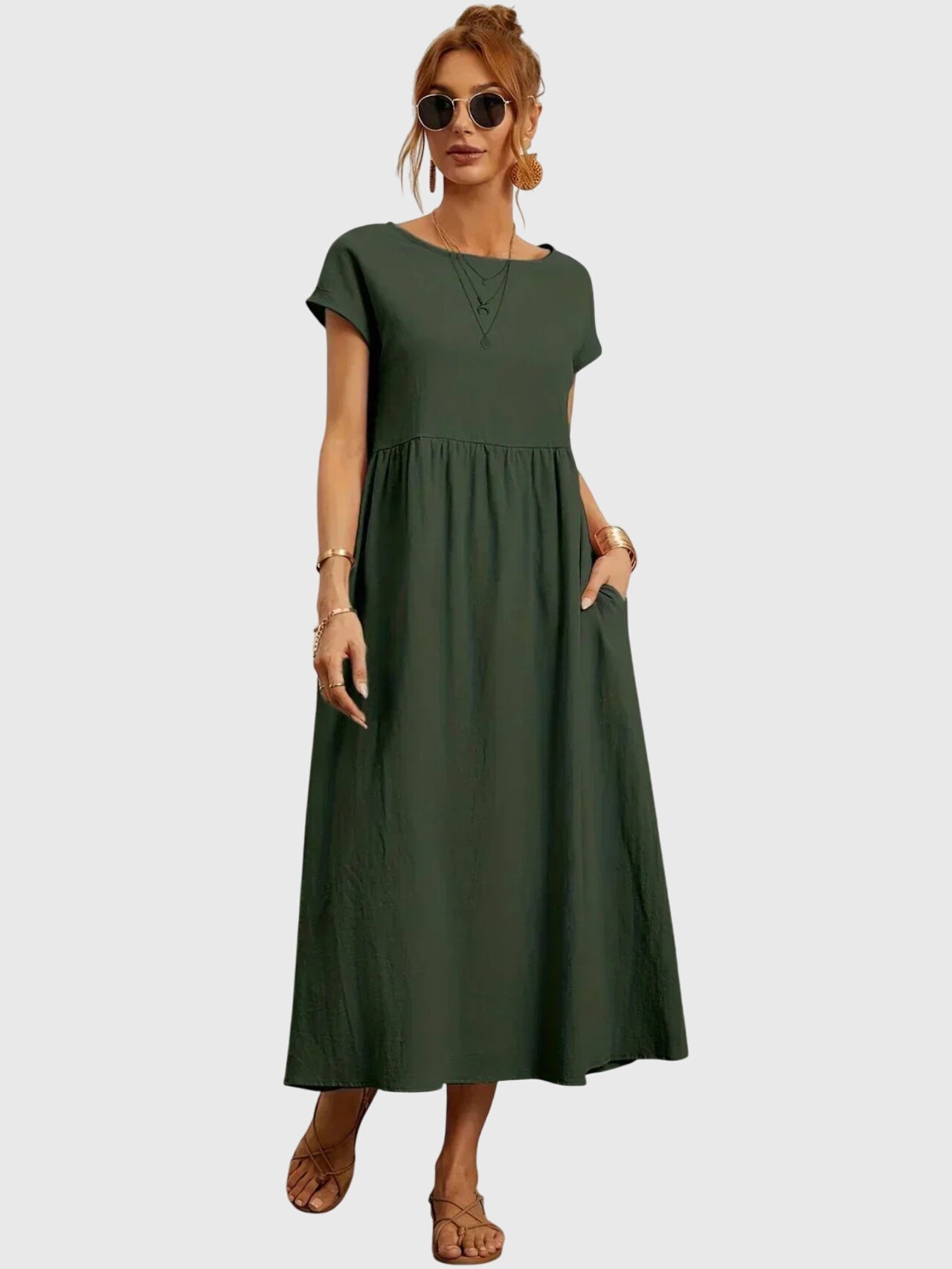 Giselle | Casual Dress with Pockets