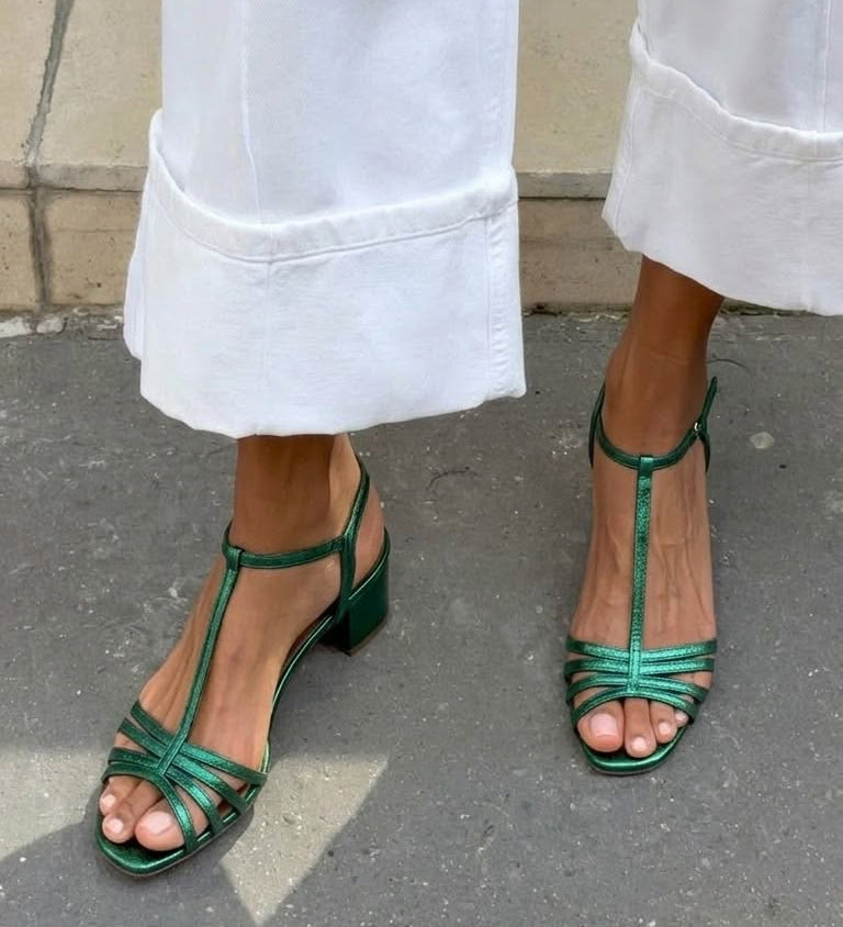 Allegra | Golden Sandals Everyday Elegance – view 9