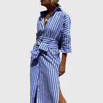 Ellen | Classic Striped Dress – view 7