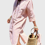 Ellen | Classic Striped Dress – view 2