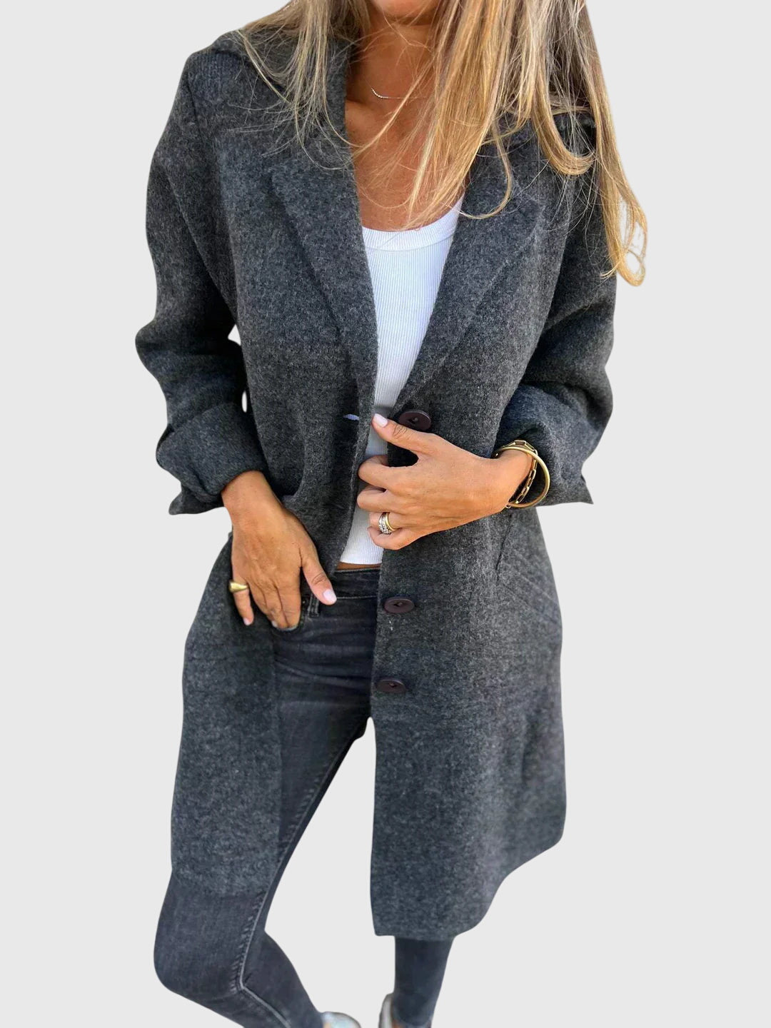Lisa | Blazer with Buttons – view 5