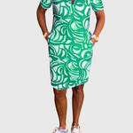 Jeanne | Flattering Avenue Walk Dress – view 15