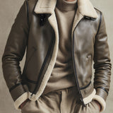 Joe | Cozy Biker Jacket for Chilly Autumn and Winter Days – view 6