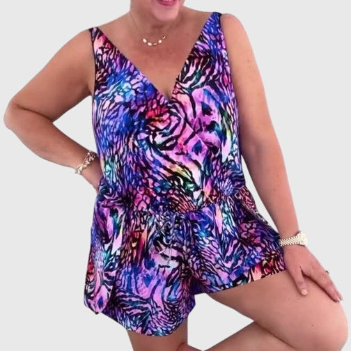 Camille Rose | Chic Swim Dress – view 2