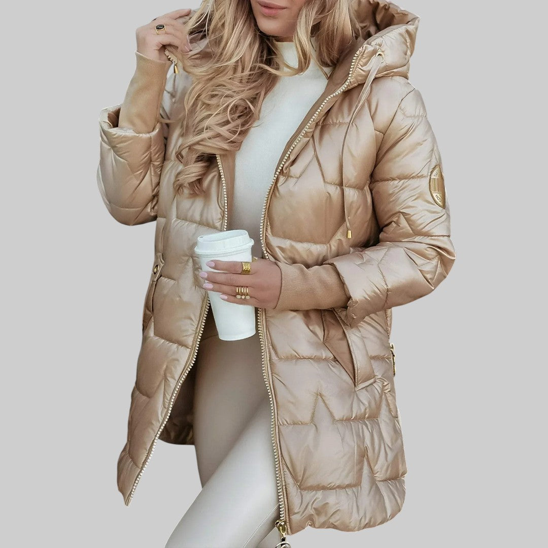 Cecilia | Stylish Hooded Autumn Coat