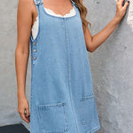 Lucile | Casual Denim Look Dress – view 4