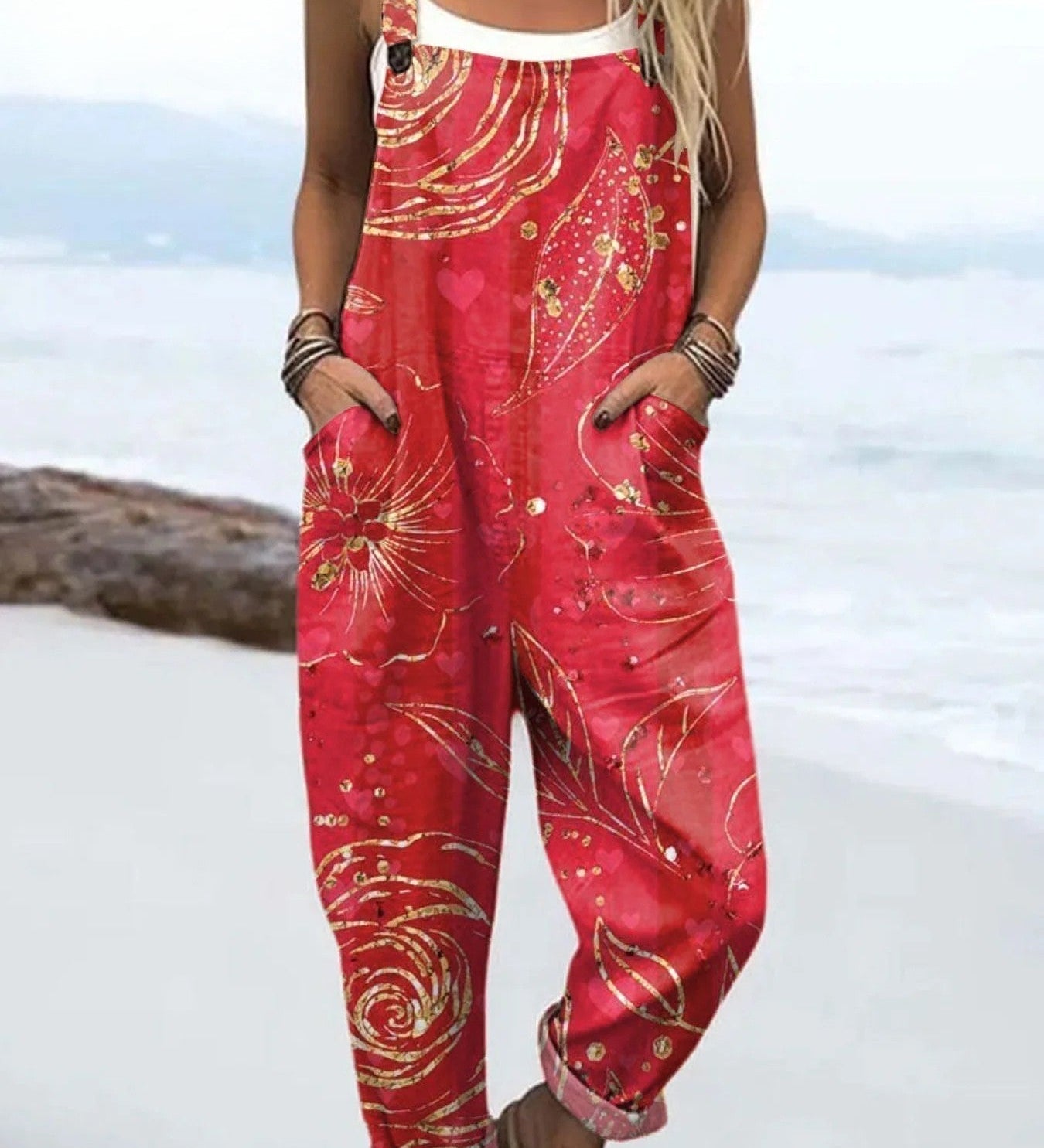 Wildflower Drift Dungarees
