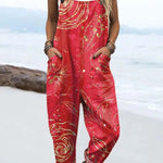 Wildflower Drift Dungarees