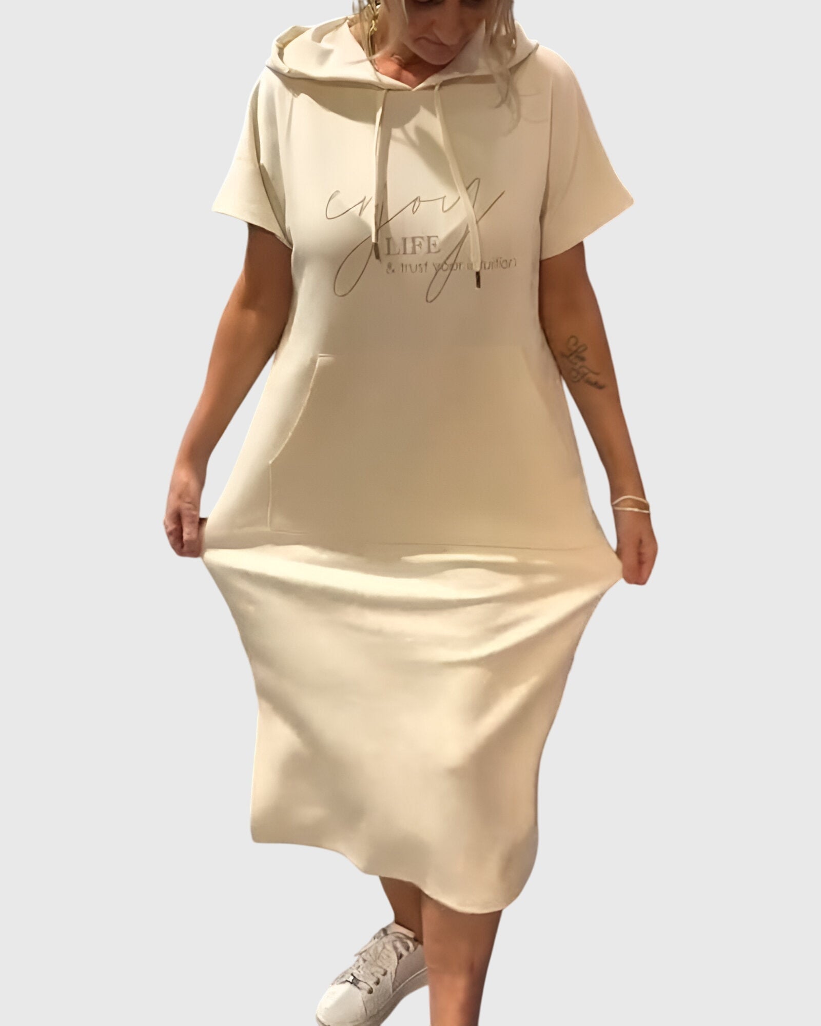 Marlowe | Casual Sweat Dress – view 17