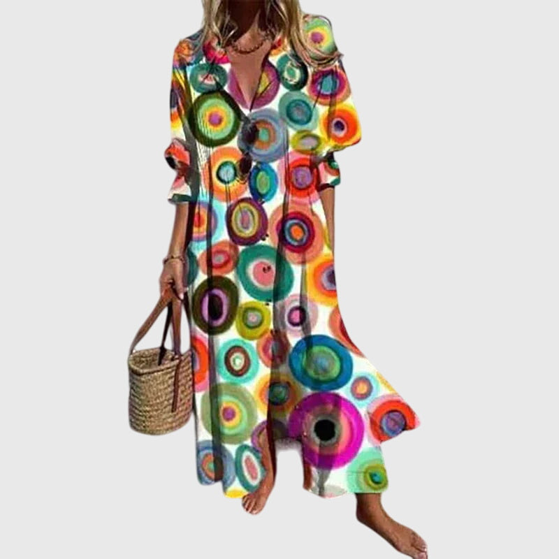 Christine | Elegant Bohemian Dress – view 6