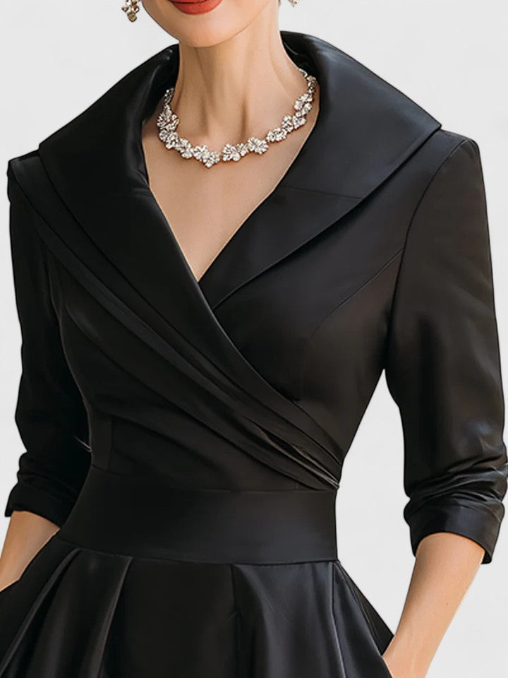 Yan | Elegant Midi Dress – view 2