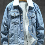 Milan™ | Cozy Winter Denim Jacket – view 3