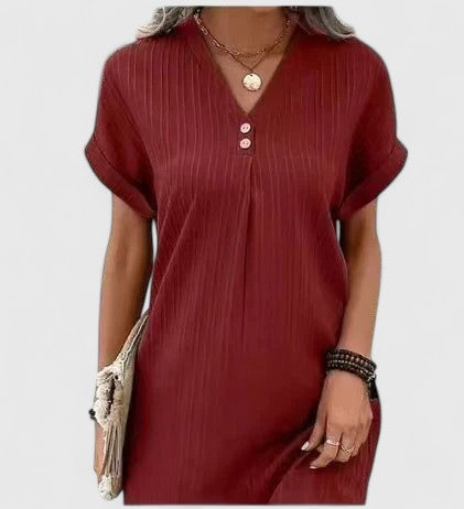 Jeanne | Draped Dress – view 8