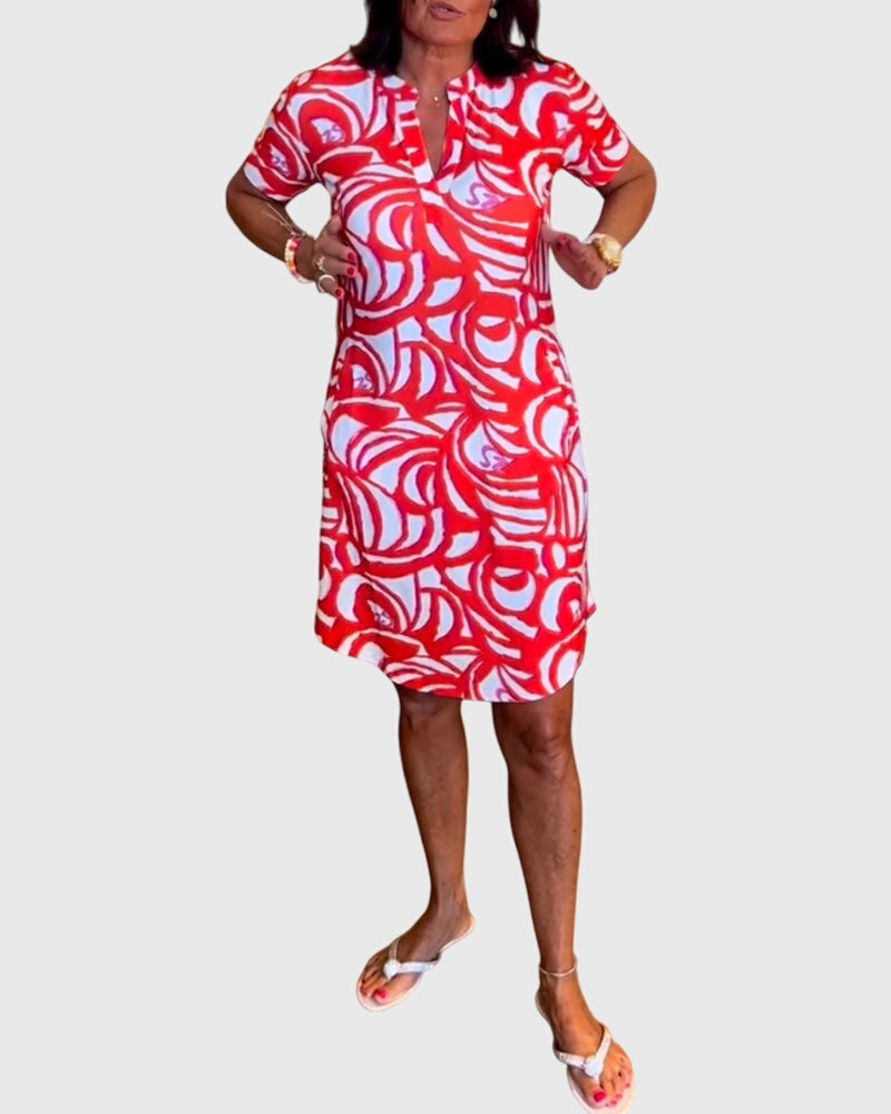 Jeanne | Flattering Avenue Walk Dress – view 4