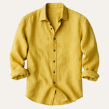The Zurich Vintage Long Sleeve Shirt for Men – view 5