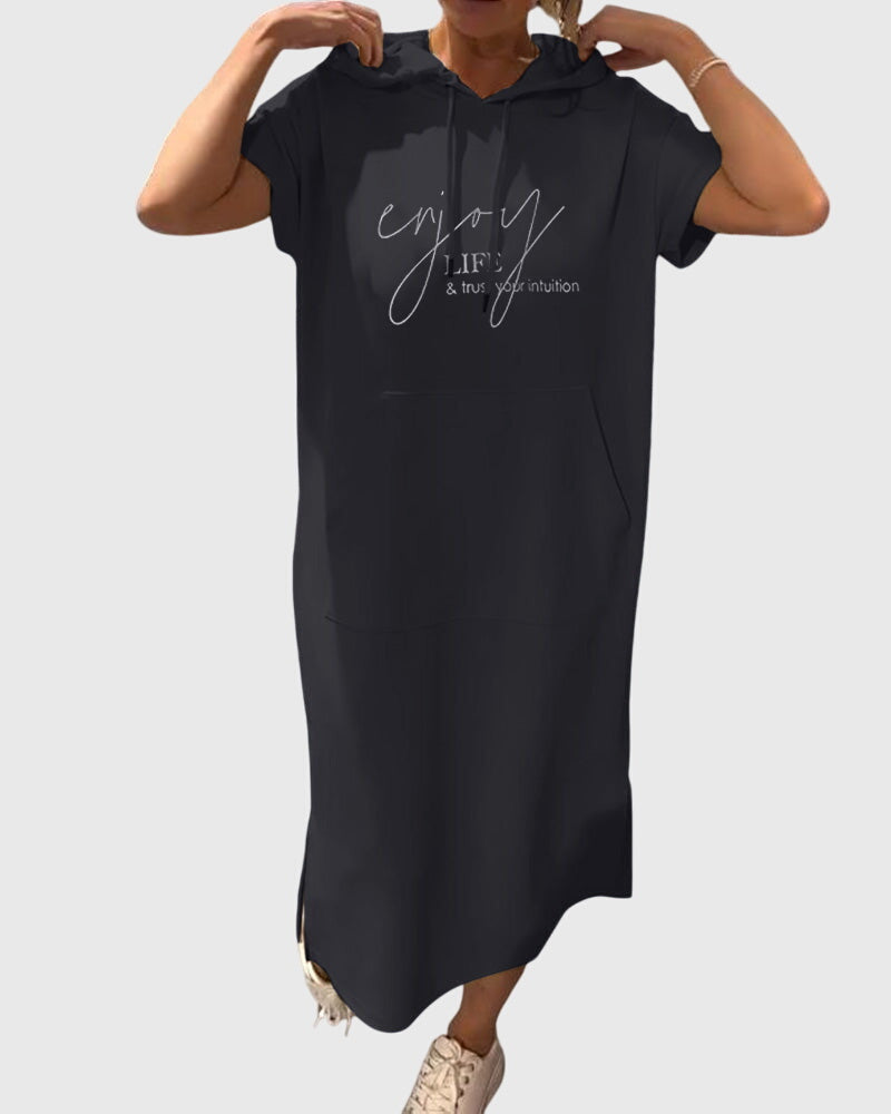 Marlowe | Casual Sweat Dress – view 21