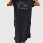 Marlowe | Casual Sweat Dress – view 21