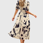 Merlin | Flattering Floral Midi Dress – view 13