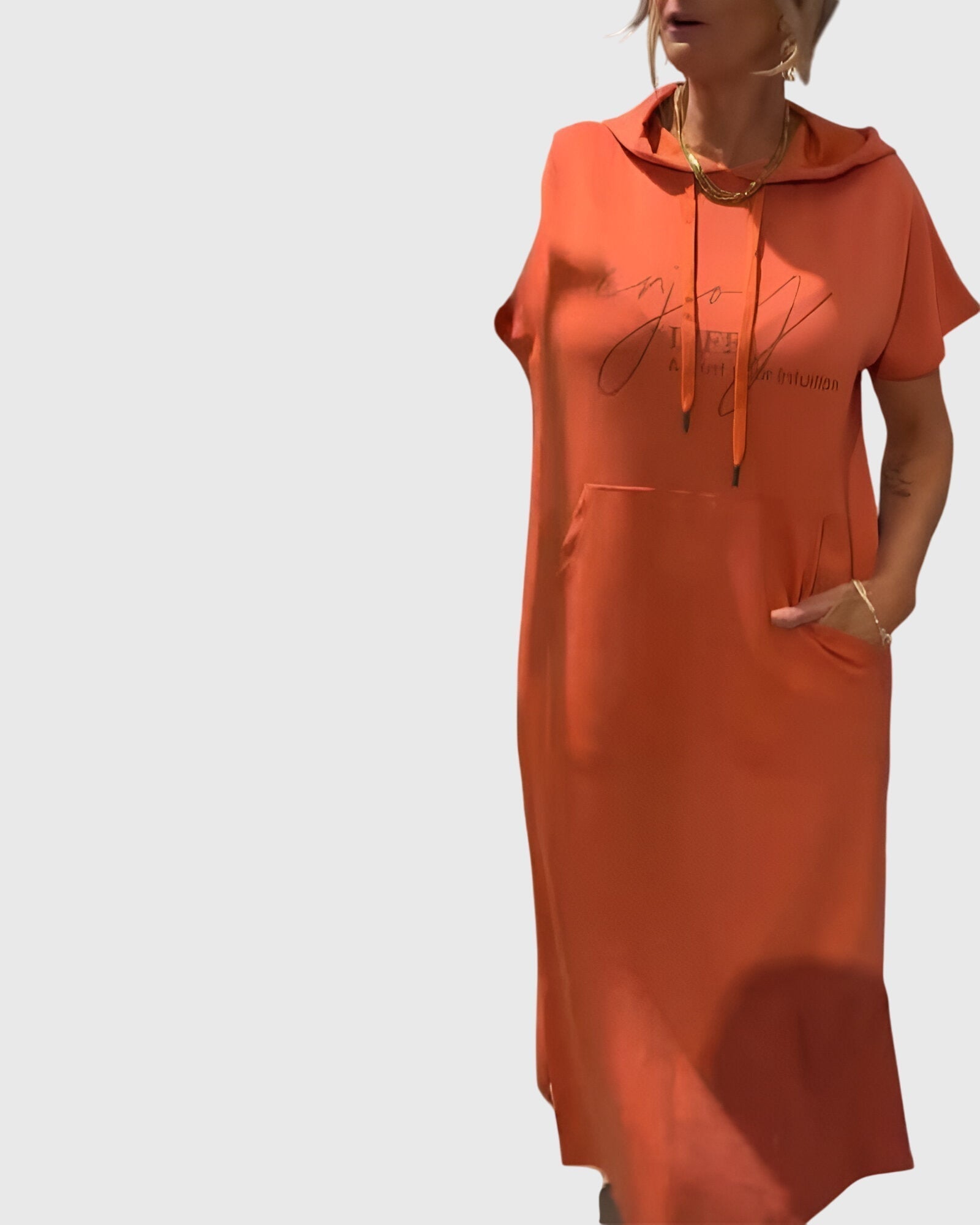 Marlowe | Casual Sweat Dress – view 4