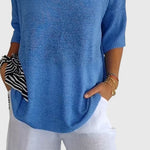Caroline | Stylish V-Neck Blouse – view 12