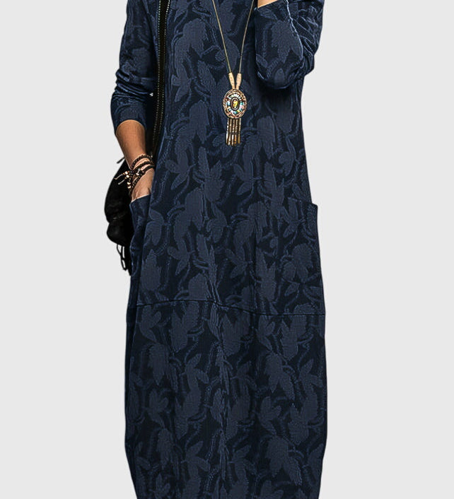 Victoria | Casual Round Neck Dress – view 3