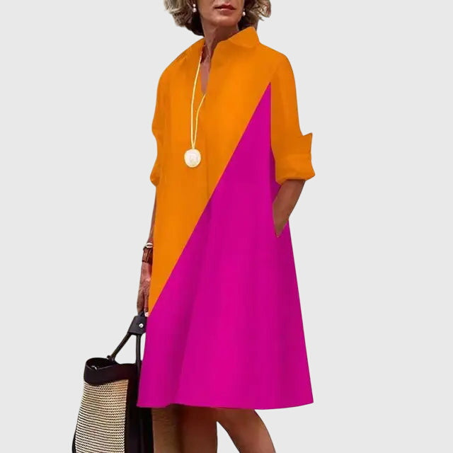 Paige | Elegant Dress with Pockets – view 9