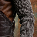 DOMINIK | Jacket Featuring Mesh Accents and Cozy Sherpa Lining – view 3