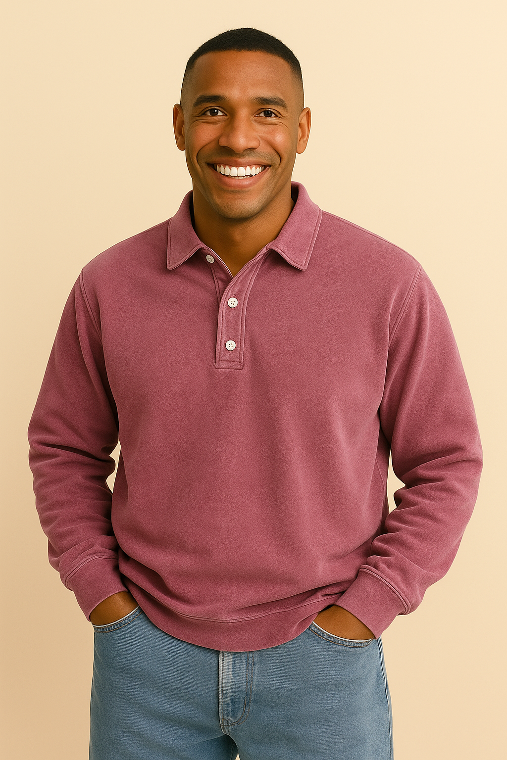 Marko | Long Sleeve Retro Grad T-Shirt – view 5