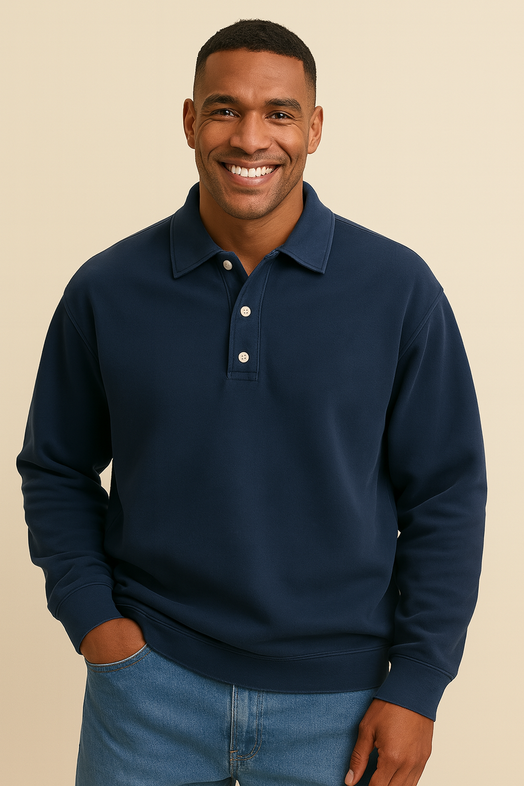 Marko | Long Sleeve Retro Grad T-Shirt – view 4