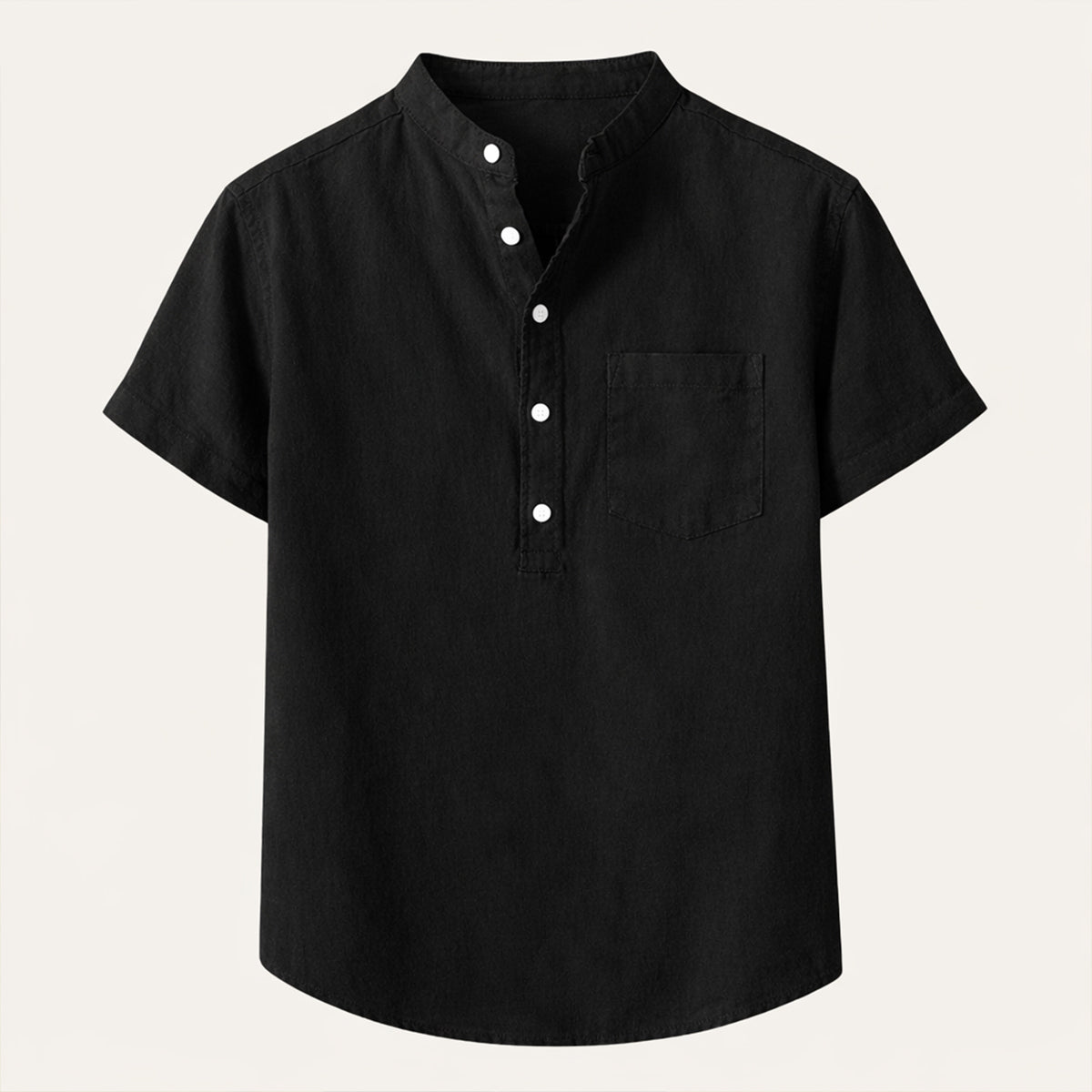 The Piccadilly Men’s Soft Summer Basic Shirt with Chest Pocket – view 5