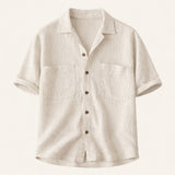 The Mayfair Men’s Relaxed Fit Textured Blend Shirt – view 5