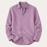 The Cedar Ridge Hill Men’s Trendy Loose Fit Button-Up Shirt – view 9