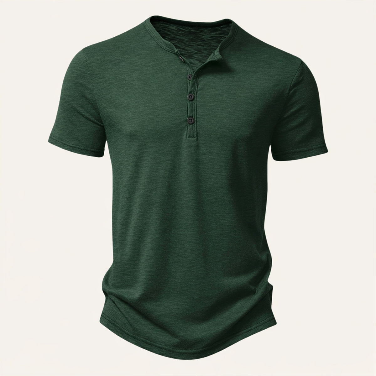 The Windsor Men’s Casual Henley Collar Summer T-Shirt – view 9