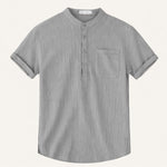 The Inverness Men’s Soft Henley Shirt – view 5