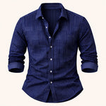 The Stratford Men’s Breathable Striped Wrinkle Resistant Shirt – view 11