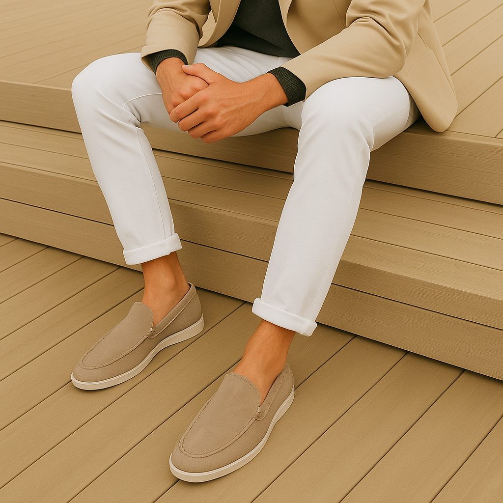 Chic Nubuck Moccasins – view 7