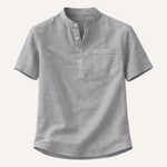The Hillgate Men’s Casual Henley Shirt – view 7