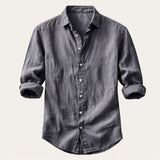 The Pinecrest Fall Men’s Casual Lightweight Blend Button Down Shirt – view 7